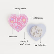 Load image into Gallery viewer, Club Refined Glittery Popsocket